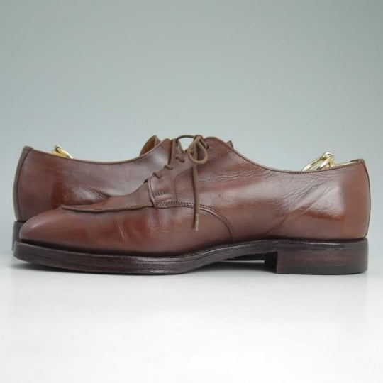 ★クロケット&ジョーンズ 6.5E【★ロイドフットウェア/Lloyd Footwear別注】317ラスト/カーフ/茶/Jシリーズ/Uチップ/Crockett&Jones★c766