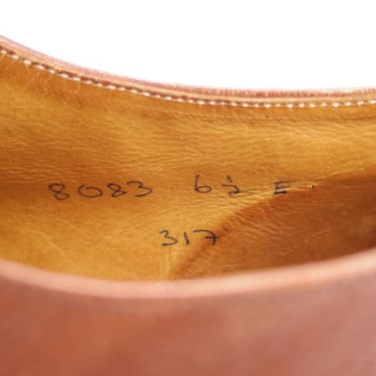 ★クロケット&ジョーンズ 6.5E【★ロイドフットウェア/Lloyd Footwear別注】317ラスト/カーフ/茶/Jシリーズ/Uチップ/Crockett&Jones★c766