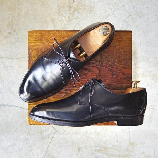極上★クロケット&ジョーンズ 7.5E【★ロイドフットウェア別注/Lloyd Footwear】330ラスト/Vフロント/Jシリーズ/Crockett&Jones★c767