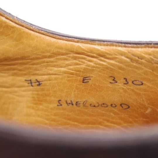極上★クロケット&ジョーンズ 7.5E【★ロイドフットウェア別注/Lloyd Footwear】330ラスト/Vフロント/Jシリーズ/Crockett&Jones★c767