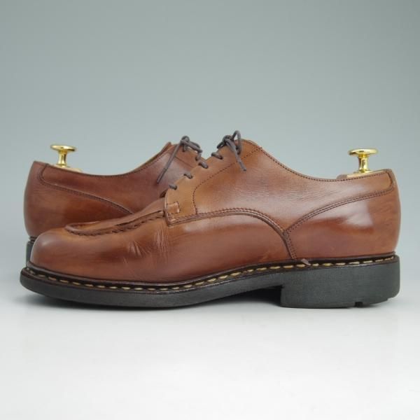 ★パラブーツ SIZE 7.5【★シャンボード/CHAMBORD】ゴールド/GOLD/TEXソール/リスレザー/カーフ/Uチップ/Paraboot★c768