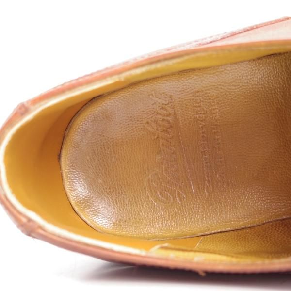 ★パラブーツ SIZE 7.5【★シャンボード/CHAMBORD】ゴールド/GOLD/TEXソール/リスレザー/カーフ/Uチップ/Paraboot★c768
