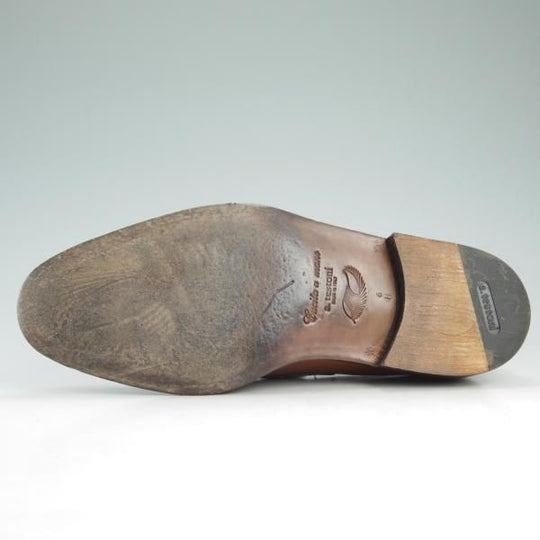 極上★(伊)アメデオ・テストーニ SIZE 6【定価20万円程度★ノルベジェーゼ製法/Amedeoライン】コインローファー/a.testoni★c777