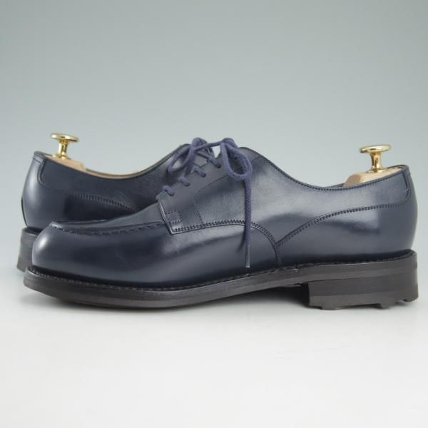 美品☆J.M.ウェストン 5.5E【貴重☆ネイビー色/GOLF/ゴルフ】641