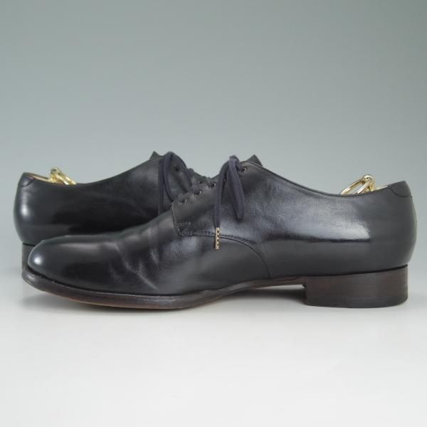 ★forme/フォルメ SIZE 25.5【★定価60,480-/(南青山)The Weft】日本製/プレーントゥ/black incal horse/黒★c787