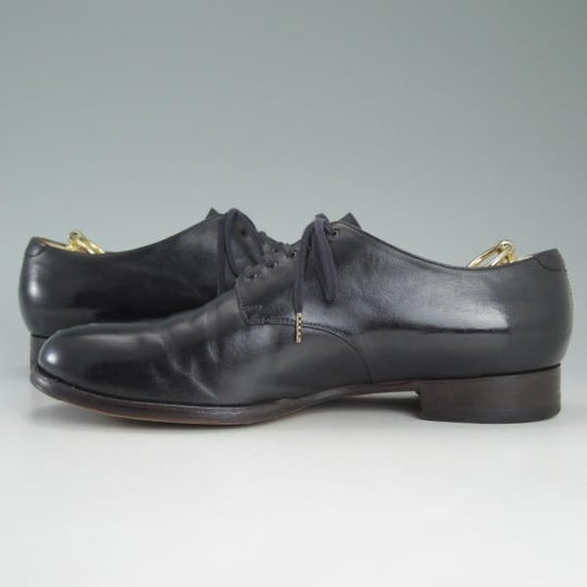★forme/フォルメ SIZE 25.5【★定価60,480-/(南青山)The Weft】日本製/プレーントゥ/black incal horse/黒★c787