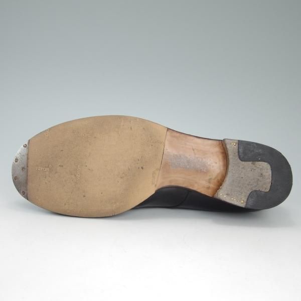 ★forme/フォルメ SIZE 25.5【定価60，480-/(南青山)The Weft】日本製/プレーントゥ/black incal horse/黒★c787-6 forme &frasl; フォルメ Button up shoes plain toe 通販｜