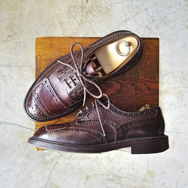 【専用】Tricker‘s トリッカーズ レザーシューズ メダリオン 6.5 ☆トリッカーズ SIZE 6.5【☆ダイナイトソール仕様/バーカーズ