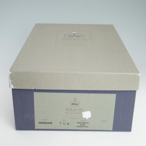 ほぼ未使用★クロケット&ジョーンズ UK7/US7.5D【★ブルックスブラザーズ別注/Peal&co】240ラスト/BROOKS BROTHERS/Crockett&Jones★c794