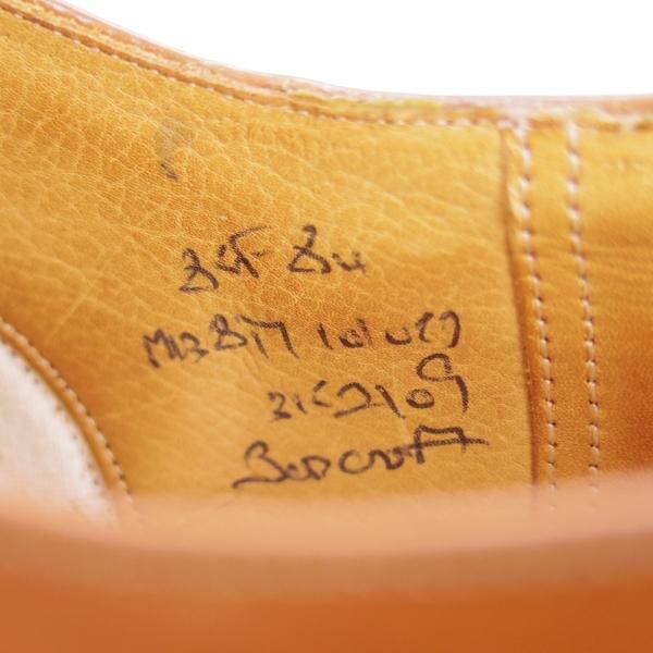 美品★チャーチ 85F/UK8.5【★ブックバインダーカーフ/3都市ロゴ】84ラスト/旧チャーチ/サンダルウッド/Barcroft/Church's★c798