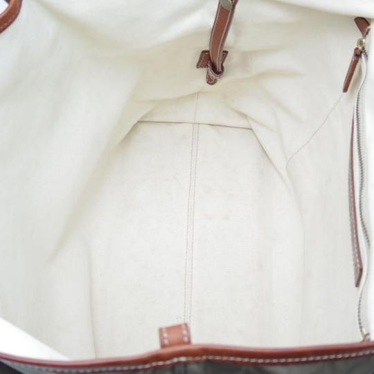 極美品★フェリージ【★11-91/トートバッグ】ブラウン×トルトラ/レザー×ナイロン/トート/メンズ&レディース/ビジネス バッグ/Felisi★N5207
