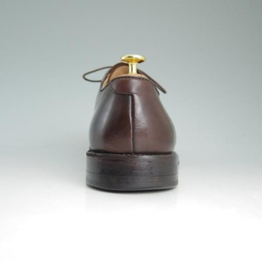美品★オールデン 9D【★ブルックスブラザーズ別注/Brooks Brothers】バリーラスト/プレーントゥ/茶/00070/カーフ/Alden★c807