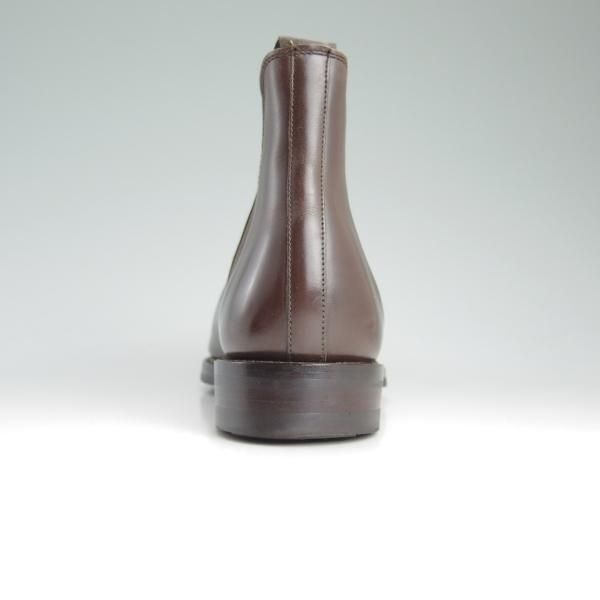 極美品★クロケット&ジョーンズ 6.5E【★ダイナイトソール仕様/CHELSEA/チェルシー】サイドゴアブーツ/濃茶/カーフ/Crockett&Jones★c810