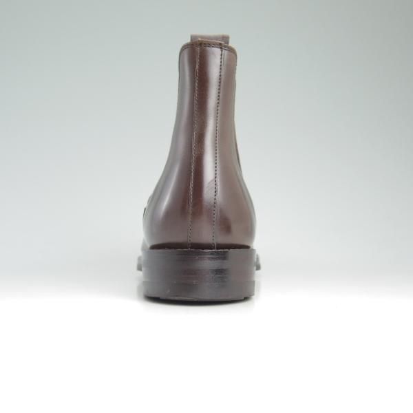 極美品★クロケット&ジョーンズ 6.5E【★ダイナイトソール仕様/CHELSEA/チェルシー】サイドゴアブーツ/濃茶/カーフ/Crockett&Jones★c810