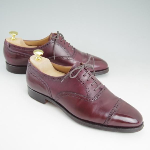 極上★クロケット&ジョーンズ 6.5E【★ポールスミスコレクション別注/Paul Smith】341ラスト/クォーターブローグ/Crockett&Jones★c811
