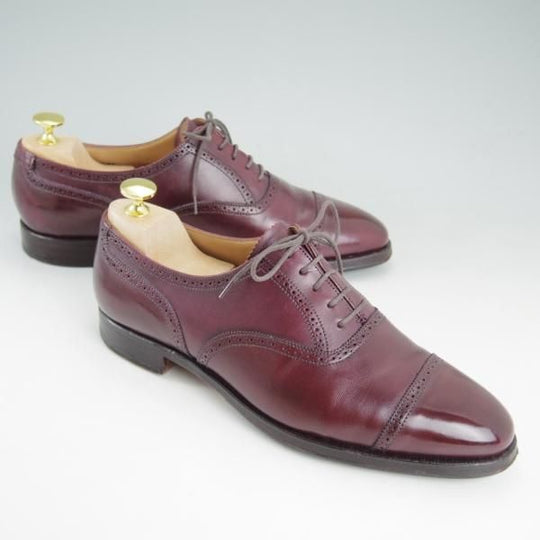 極上★クロケット&ジョーンズ 6.5E【★ポールスミスコレクション別注/Paul Smith】341ラスト/クォーターブローグ/Crockett&Jones★c811