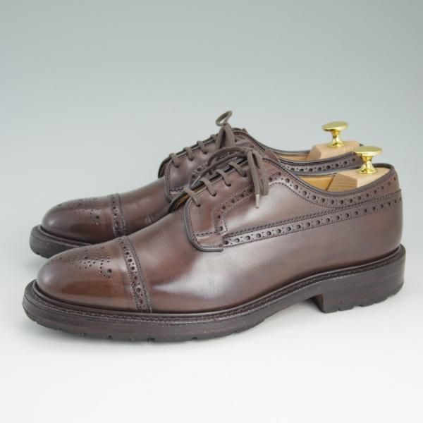 【最終価格】チャーチ　グラフトン　church's 70F UK7 美品☆チャーチ 70F/UK7【☆セミブローグ型グラフトン】100ラスト