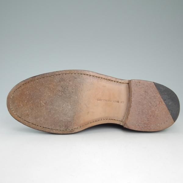 美品★(英国製)Paul Smith/テクニック社製 8F【貴重★WESTONゴルフ似寄りモデル】Uチップ/モスグリーン/スエード/ポールスミス★c816