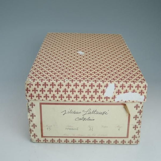 美品★(伊)シルバノ・ラッタンジ SIZE 6 【★ハンドソーンウェルテッド製法】Uチップ/茶/カーフ/Silvano Lattanzi★c817