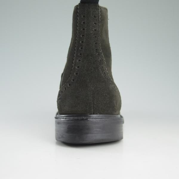 極美品★チャーチ 65G/UK6.5【★サイドゴアブーツ/CRANSLEY 2】103ラスト/スエード/ダイナイトソール/5都市ロゴ/Church's★c825