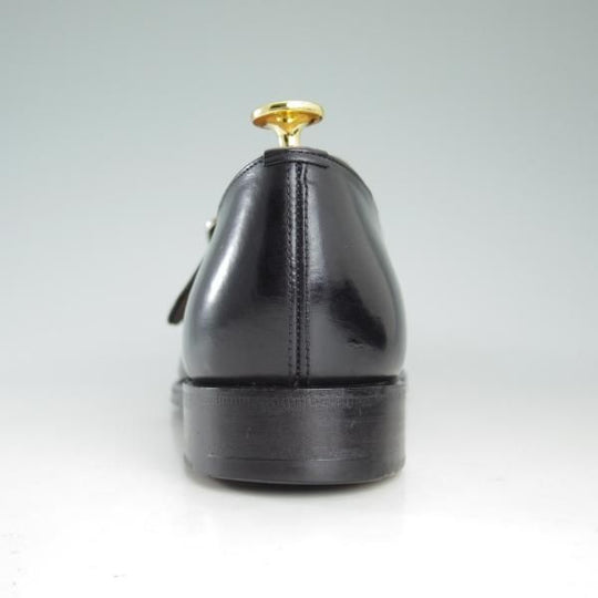 美品★チャーチ 75G/UK7.5【★モンクストラップ/108ラスト】4都市ロゴ/黒/カーフ/Church's★c827