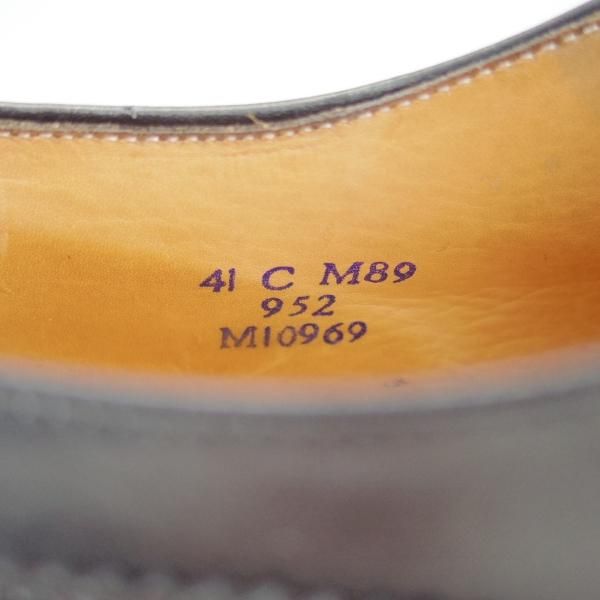 美品★チャーチ製 UK8程度【★BROOKS ENGLISH/ブルックスブラザーズ別注/旧チャーチ】SURREY/41C/952/M89/カーフ/Church's★c828