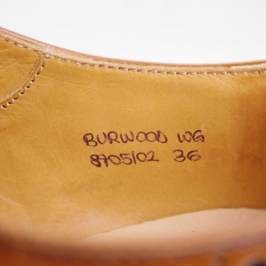 新品★チャーチ(レディース) SIZE 36【★バーウッド/BURWOOD W】ポリッシュドバインダーカーフ/サンダルウッド/Church's★c836