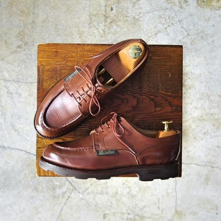 極上★パラブーツ(レディース) SIZE 3【★CHAMBORD/シャンボード】グリフソール/Uチップ/Paraboot★c839