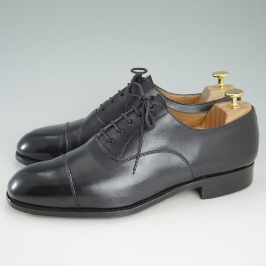 極上★(スペイン製)カルミナ SIZE 8【★グッドイヤーウェルテッド製法】594/DETROITラスト/ストレートチップ/黒/カーフ/CARMINA★c840