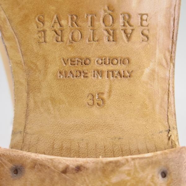 未使用★サルトル(レディース) SIZE 35【★定価￥85,320-/ストレートチップ】短靴/SARTORE★c841