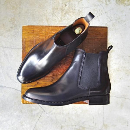 新品★(仏)サルトル(レディース) SIZE 37【★定価￥102,600-/SALLY】サリー/サイドゴアブーツ/黒/SARTORE★c842