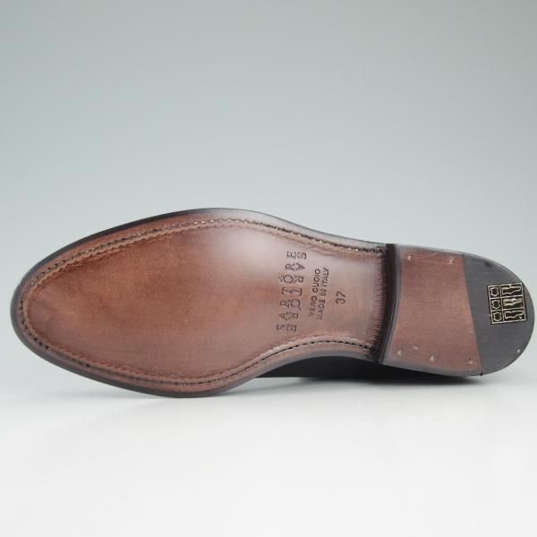 新品★(仏)サルトル(レディース) SIZE 37【★定価￥102,600-/SALLY】サリー/サイドゴアブーツ/黒/SARTORE★c842