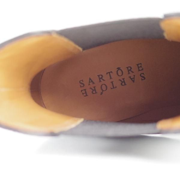 新品★(仏)サルトル(レディース) SIZE 37【★定価￥102,600-/SALLY】サリー/サイドゴアブーツ/黒/SARTORE★c842