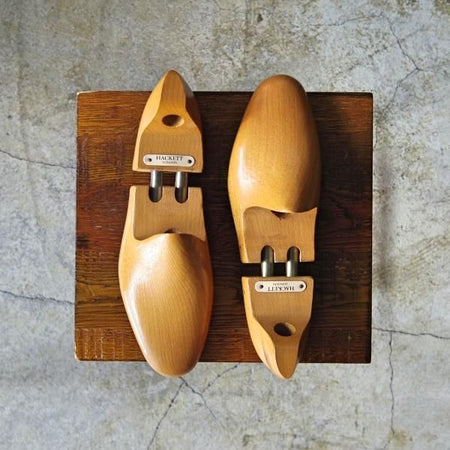 極上★(英)ハケット ロンドン SIZE 7【貴重★純正シューツリー】木製シューキーパー/men's/メンズ/HACKETT LONDON★c845