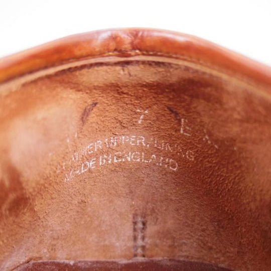 極上★クロケット&ジョーンズ 7E【★ポールスミス コレクション別注/Paul Smith】コインローファー/アンライニング/Crockett&Jones★c849