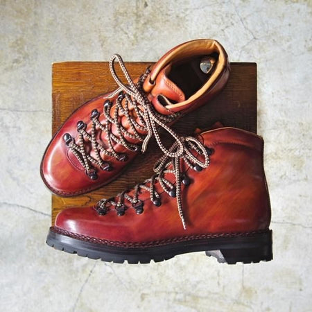 ほぼ未使用★(伊)F.LLIジャコメッティSIZE 40【★定価14万円程度/マルモラーダ】マウンテン ブーツ/フラテッリ/Giacometti★c851