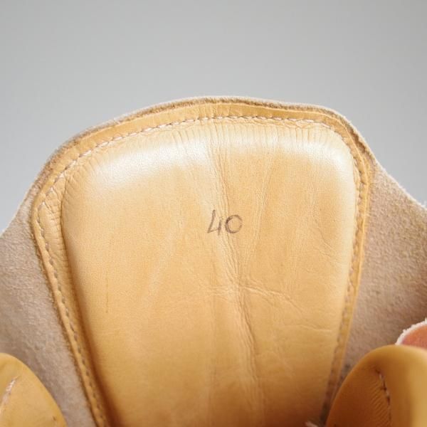 ほぼ未使用★(伊)F.LLIジャコメッティSIZE 40【★定価14万円程度/マルモラーダ】マウンテン ブーツ/フラテッリ/Giacometti★c851
