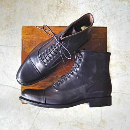 未使用★パラブーツ SIZE 5.5【100周年モデル★定価￥79,800-/REMY/レミー】LEGENDソール/NOIR/黒/ブーツ/カーフ/Paraboot★c854