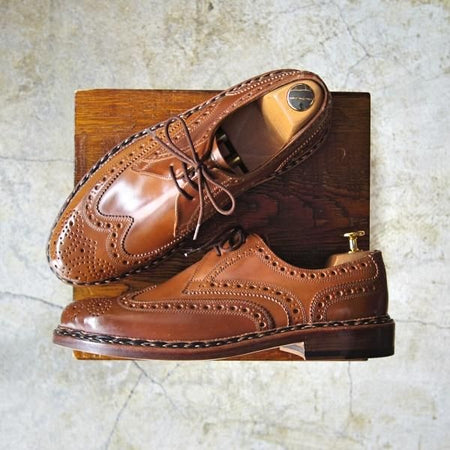 新品★(独)ハインリッヒ・ディンケラッカー SIZE 7【★定価￥156,600-/ウイスキーコードバン仕様】BUDA/ブダ/Heinrich Dinkelacker★c855