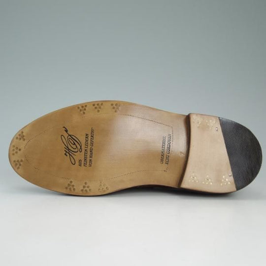 新品★(独)ハインリッヒ・ディンケラッカー SIZE 7【★定価￥156,600-/ウイスキーコードバン仕様】BUDA/ブダ/Heinrich Dinkelacker★c855