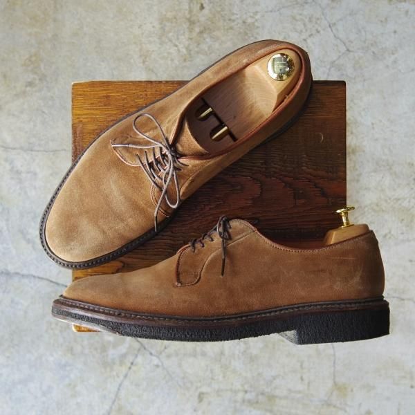 極上★オールデン 9D【★ユナイテッドアローズ別注/99088】バリーラスト/プレーントゥ/スエード/UNITED ARROWS/Alden★c862