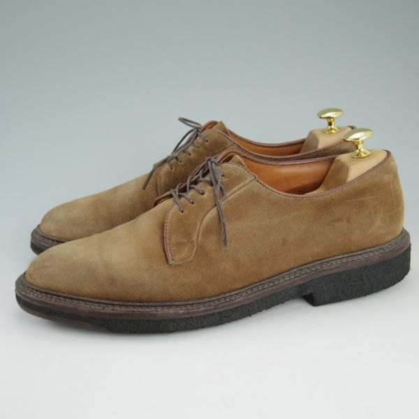 極上★オールデン 9D【★ユナイテッドアローズ別注/99088】バリーラスト/プレーントゥ/スエード/UNITED ARROWS/Alden★c862