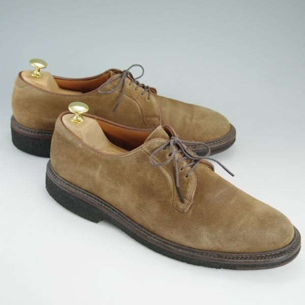 極上★オールデン 9D【★ユナイテッドアローズ別注/99088】バリーラスト/プレーントゥ/スエード/UNITED ARROWS/Alden★c862