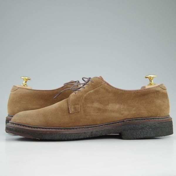極上★オールデン 9D【★ユナイテッドアローズ別注/99088】バリーラスト/プレーントゥ/スエード/UNITED ARROWS/Alden★c862