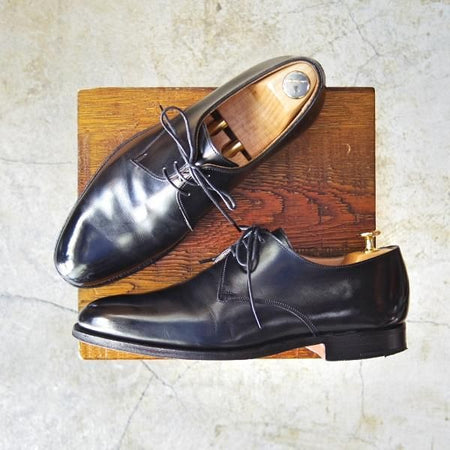 ★クロケット&ジョーンズ 7.5E【★ポールスミスコレクション別注/Paul Smith】317ラスト/プレーントゥ/Crockett&Jones★c865