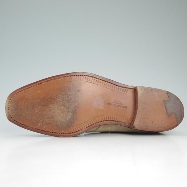 極美品★クロケット&ジョーンズ 7.5E【★バーニーズ ニューヨーク別注/WOBURN】324ラスト/チャッカブーツ/BARNEYS/Crockett&Jones★c866