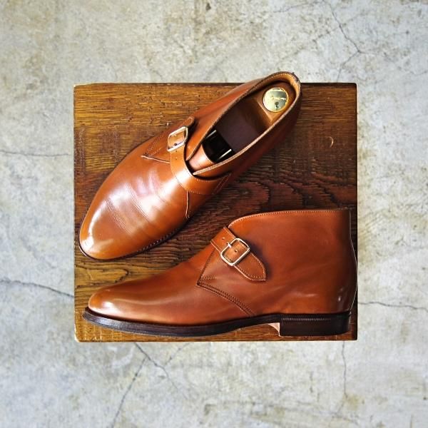極上★クロケット&ジョーンズ(レディース) 3.5C【★ロイドフットウェア別注/Lloyd Footwear】ブーツ/587ラスト/Crockett&Jones★c867