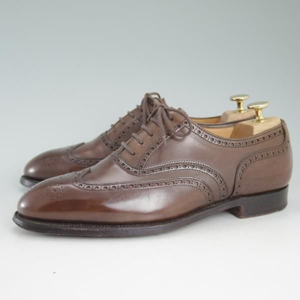 美品★クロケット&ジョーンズ 6.5E【★ハンドグレードライン/マスターロイド/DOWNING】330ラスト/ロイドフットウェア/Crockett&Jones★c885