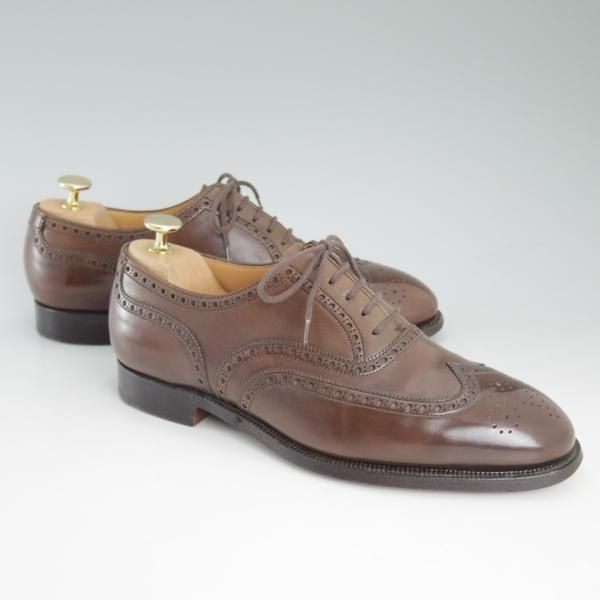 美品★クロケット&ジョーンズ 6.5E【★ハンドグレードライン/マスターロイド/DOWNING】330ラスト/ロイドフットウェア/Crockett&Jones★c885