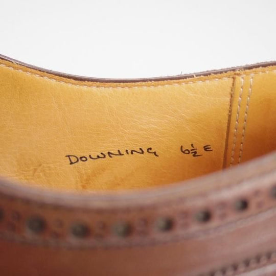 美品★クロケット&ジョーンズ 6.5E【★ハンドグレードライン/マスターロイド/DOWNING】330ラスト/ロイドフットウェア/Crockett&Jones★c885